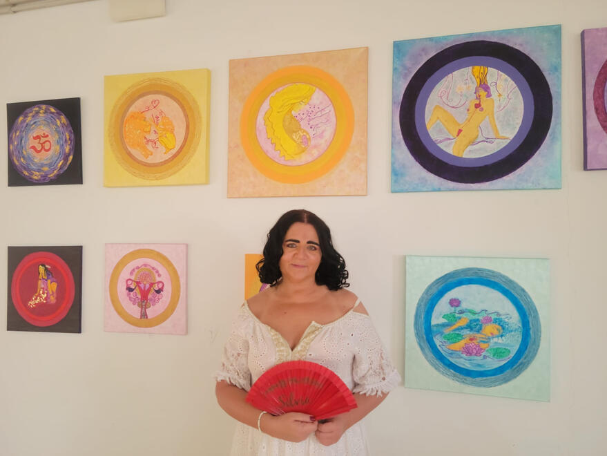 Wystawa "Bez Wstydu" Art Walk Competa Hiszpania